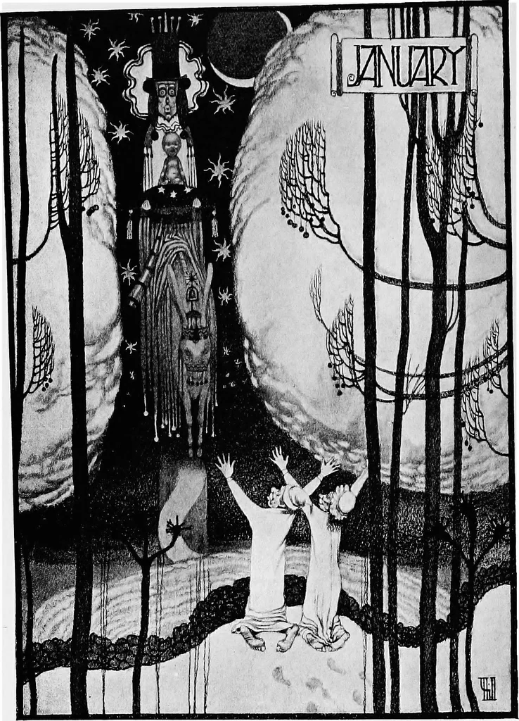 An illustration from Modern book illustrators and their work, 1914, leaf 95