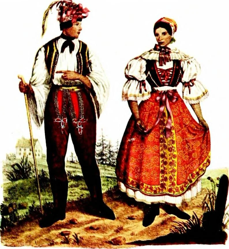 An illustration from Peasant art in Austria and Hungary, 1911, leaf 130