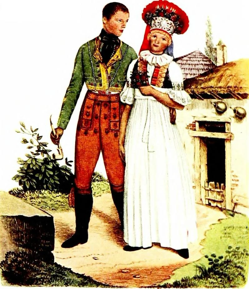 An illustration from Peasant art in Austria and Hungary, 1911, leaf 130