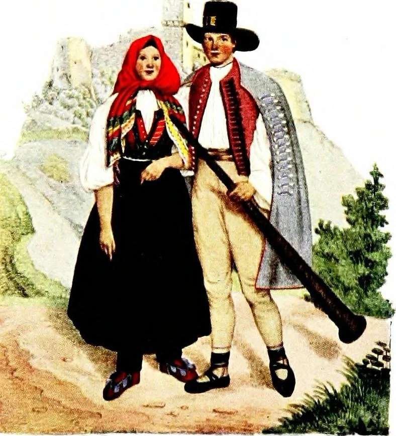 An illustration from Peasant art in Austria and Hungary, 1911, leaf 138