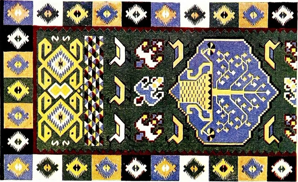 An illustration from Peasant art in Austria and Hungary, 1911, leaf 158