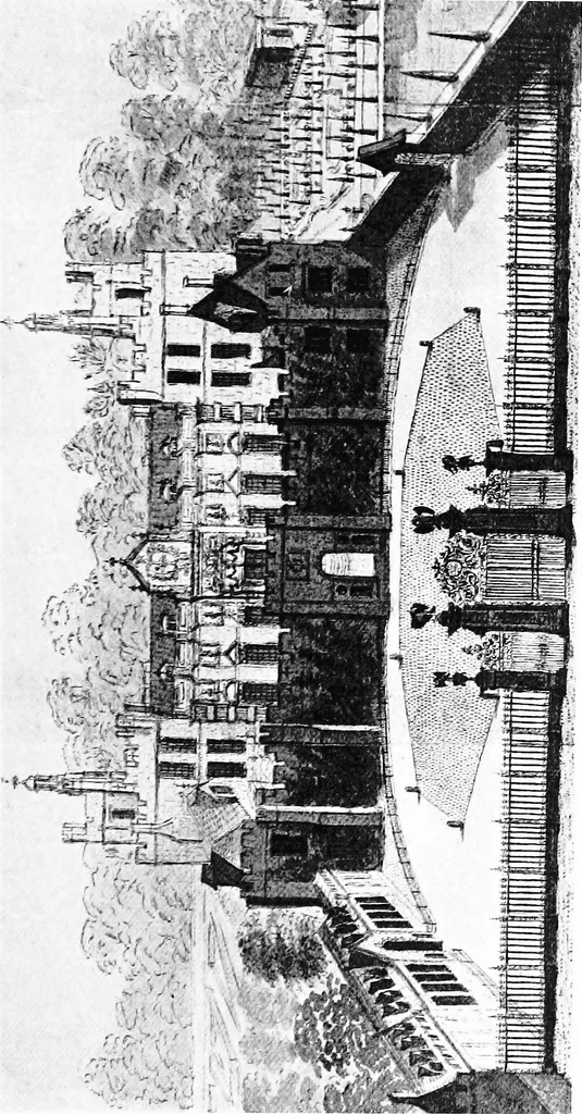 An illustration from English ironwork of the XVIIth & XVIIIth centuries; an historical & analytical account of the development of exterior smithcraft, 1911, leaf 110