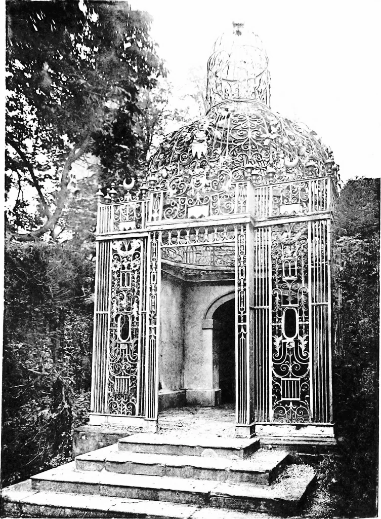 An illustration from English ironwork of the XVIIth & XVIIIth centuries; an historical & analytical account of the development of exterior smithcraft, 1911, leaf 116