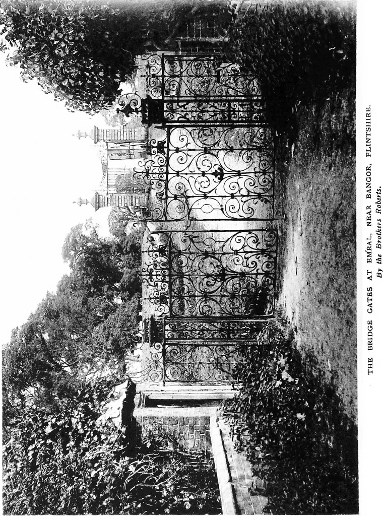 An illustration from English ironwork of the XVIIth & XVIIIth centuries; an historical & analytical account of the development of exterior smithcraft, 1911, leaf 141