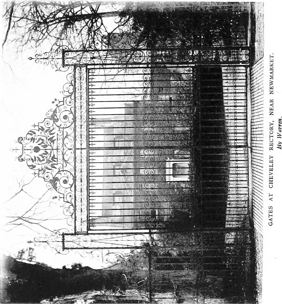 An illustration from English ironwork of the XVIIth & XVIIIth centuries; an historical & analytical account of the development of exterior smithcraft, 1911, leaf 202