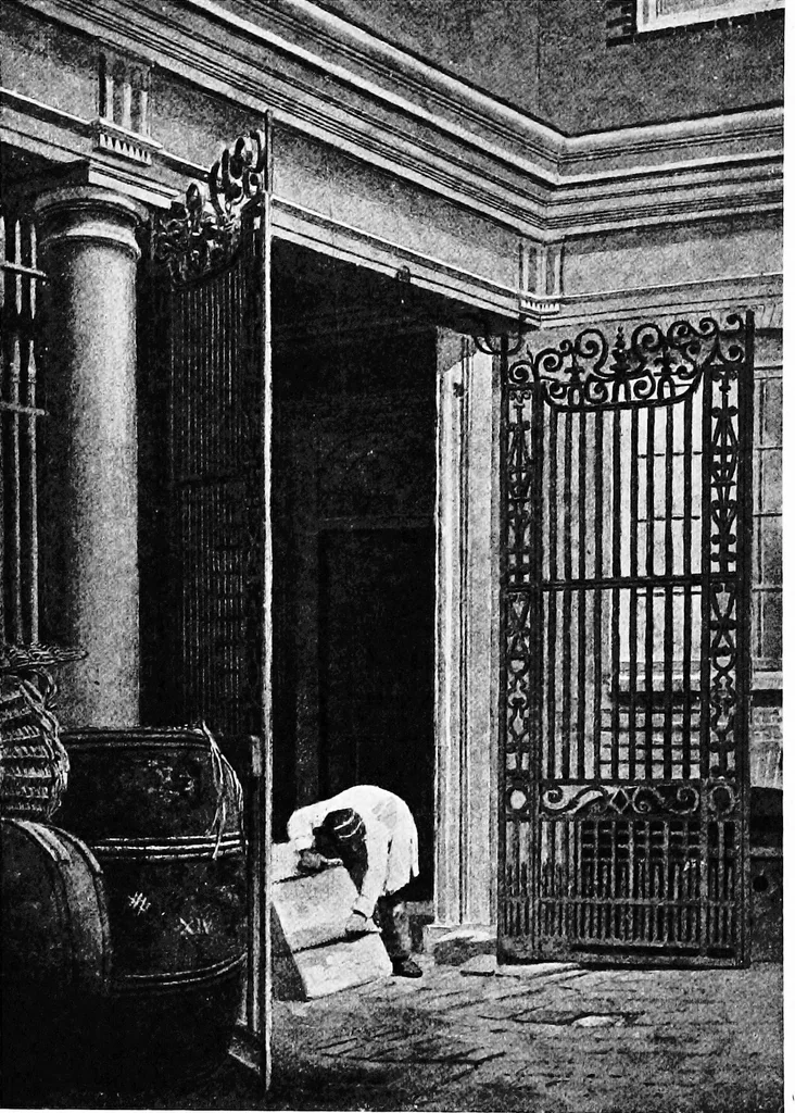 An illustration from English ironwork of the XVIIth & XVIIIth centuries; an historical & analytical account of the development of exterior smithcraft, 1911, leaf 269