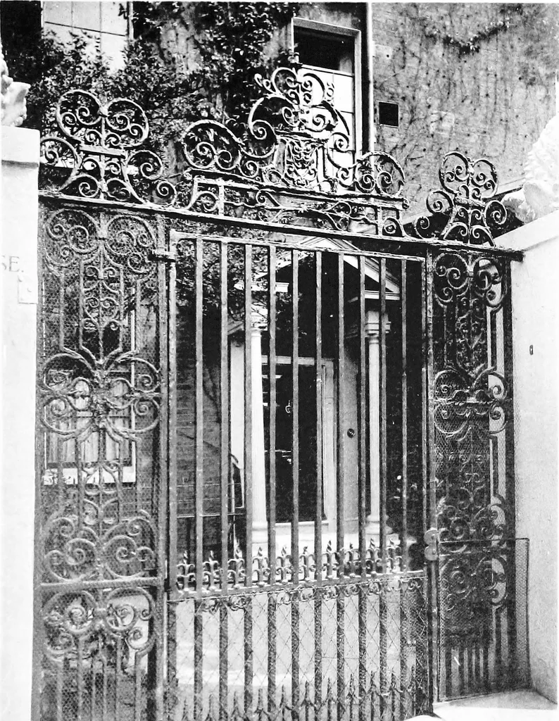 An illustration from English ironwork of the XVIIth & XVIIIth centuries; an historical & analytical account of the development of exterior smithcraft, 1911, leaf 294