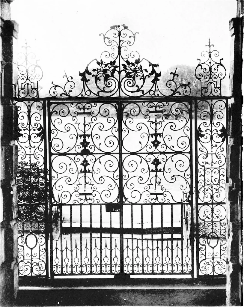 An illustration from English ironwork of the XVIIth & XVIIIth centuries; an historical & analytical account of the development of exterior smithcraft, 1911, leaf 359