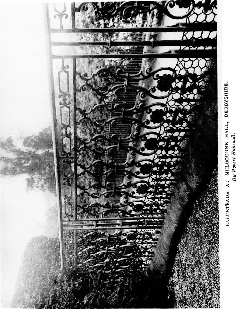 An illustration from English ironwork of the XVIIth & XVIIIth centuries; an historical & analytical account of the development of exterior smithcraft, 1911, leaf 435