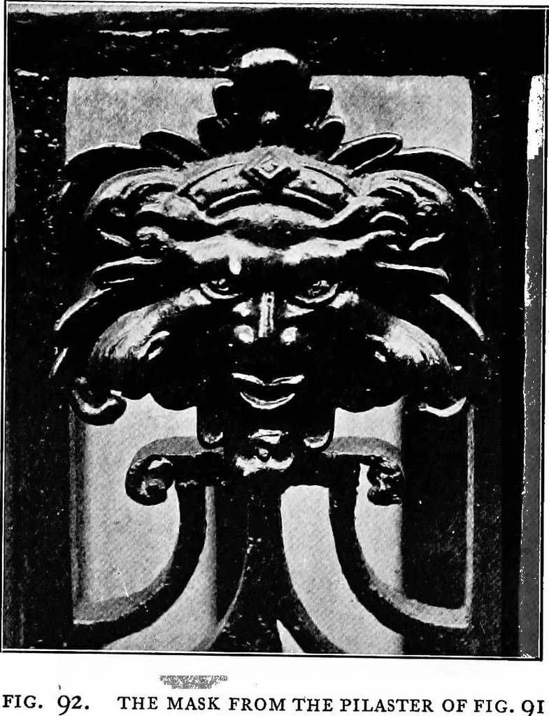 An illustration from English ironwork of the XVIIth & XVIIIth centuries; an historical & analytical account of the development of exterior smithcraft, 1911, leaf 437