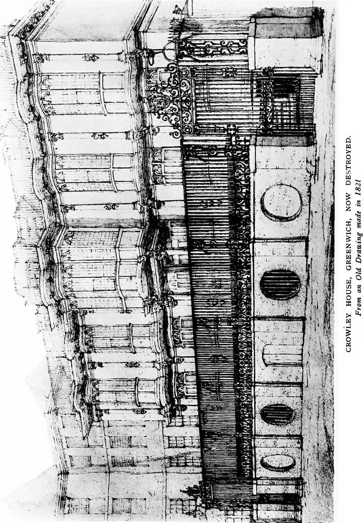 An illustration from English ironwork of the XVIIth & XVIIIth centuries; an historical & analytical account of the development of exterior smithcraft, 1911, leaf 443