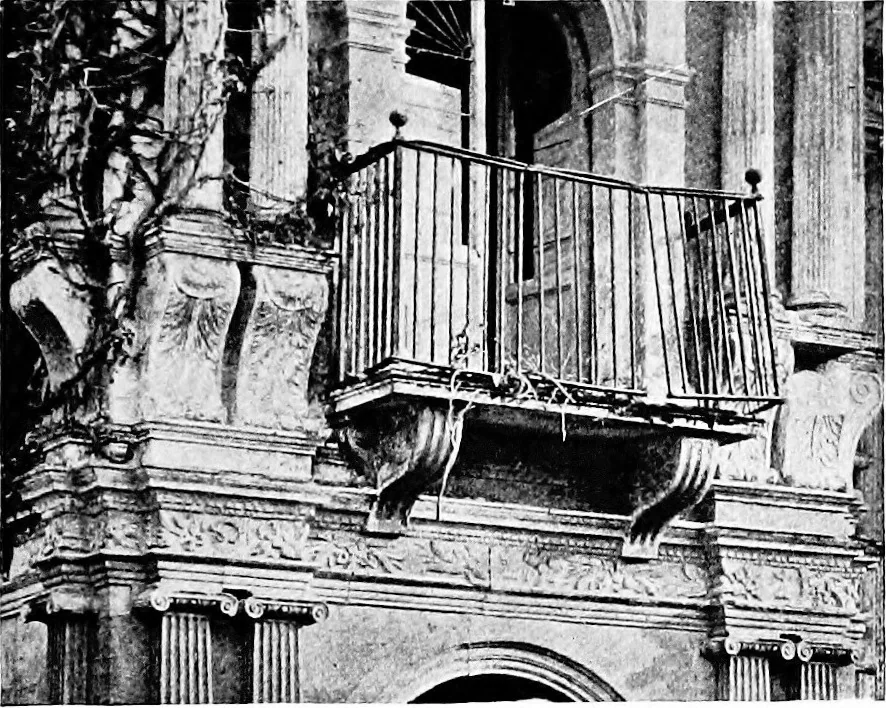 An illustration from English ironwork of the XVIIth & XVIIIth centuries; an historical & analytical account of the development of exterior smithcraft, 1911, leaf 446