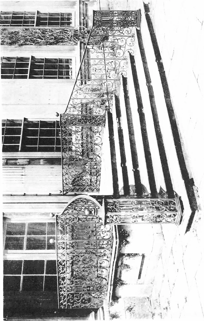 An illustration from English ironwork of the XVIIth & XVIIIth centuries; an historical & analytical account of the development of exterior smithcraft, 1911, leaf 458