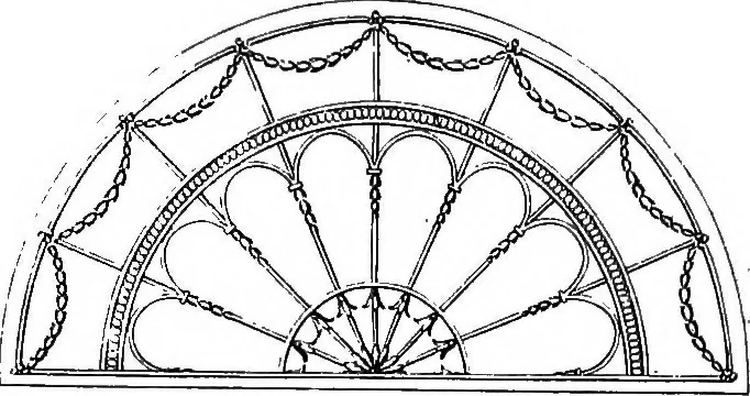 An illustration from English ironwork of the XVIIth & XVIIIth centuries; an historical & analytical account of the development of exterior smithcraft, 1911, leaf 474