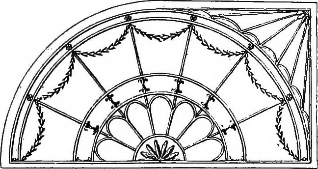 An illustration from English ironwork of the XVIIth & XVIIIth centuries; an historical & analytical account of the development of exterior smithcraft, 1911, leaf 474