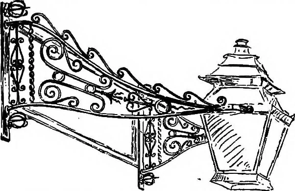 An illustration from English ironwork of the XVIIth & XVIIIth centuries; an historical & analytical account of the development of exterior smithcraft, 1911, leaf 504