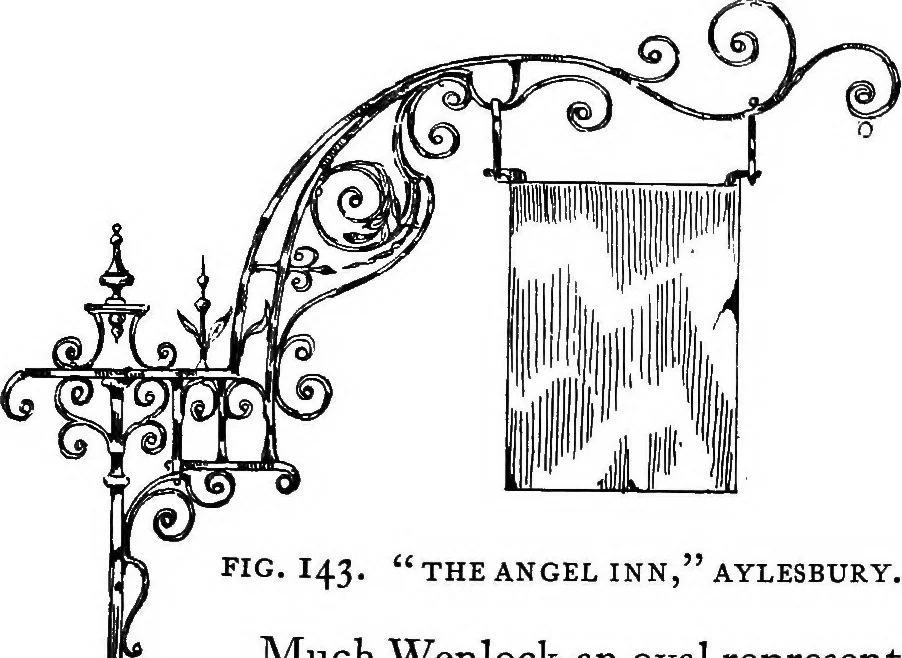 An illustration from English ironwork of the XVIIth & XVIIIth centuries; an historical & analytical account of the development of exterior smithcraft, 1911, leaf 512