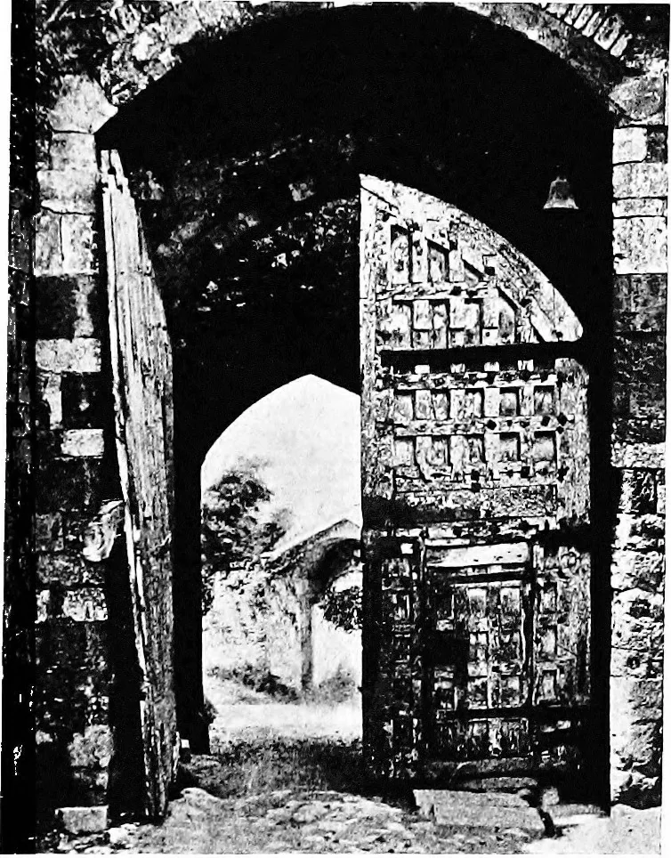 An illustration from English ironwork of the XVIIth & XVIIIth centuries; an historical & analytical account of the development of exterior smithcraft, 1911, leaf 52