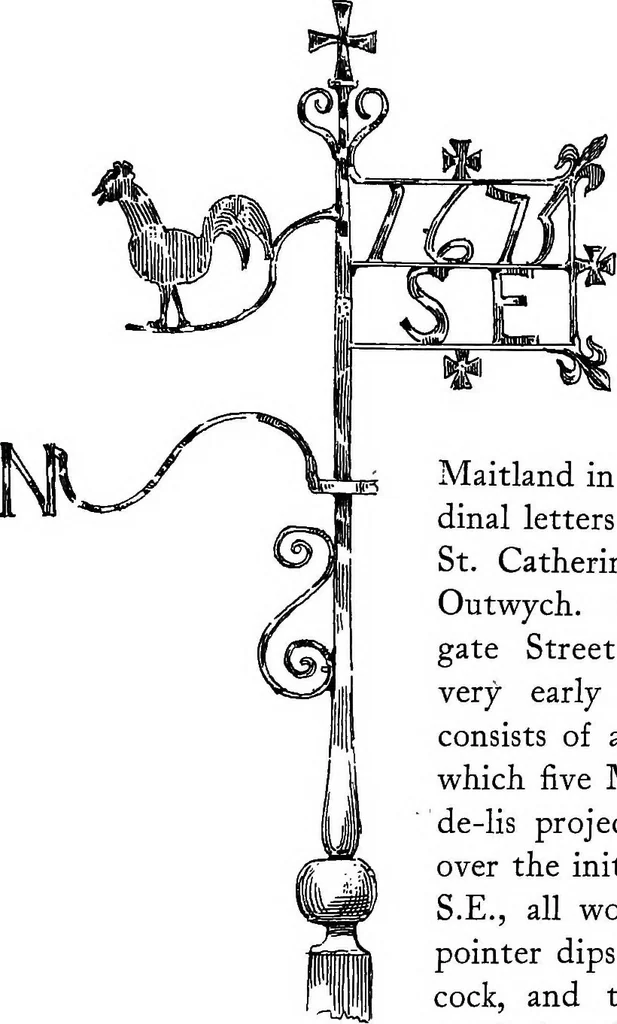 An illustration from English ironwork of the XVIIth & XVIIIth centuries; an historical & analytical account of the development of exterior smithcraft, 1911, leaf 532