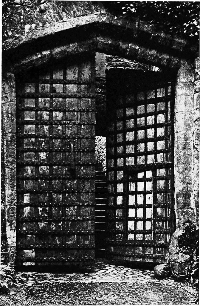 An illustration from English ironwork of the XVIIth & XVIIIth centuries; an historical & analytical account of the development of exterior smithcraft, 1911, leaf 54