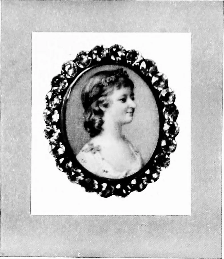 An illustration from Portrait miniatures;, 1910, leaf 102