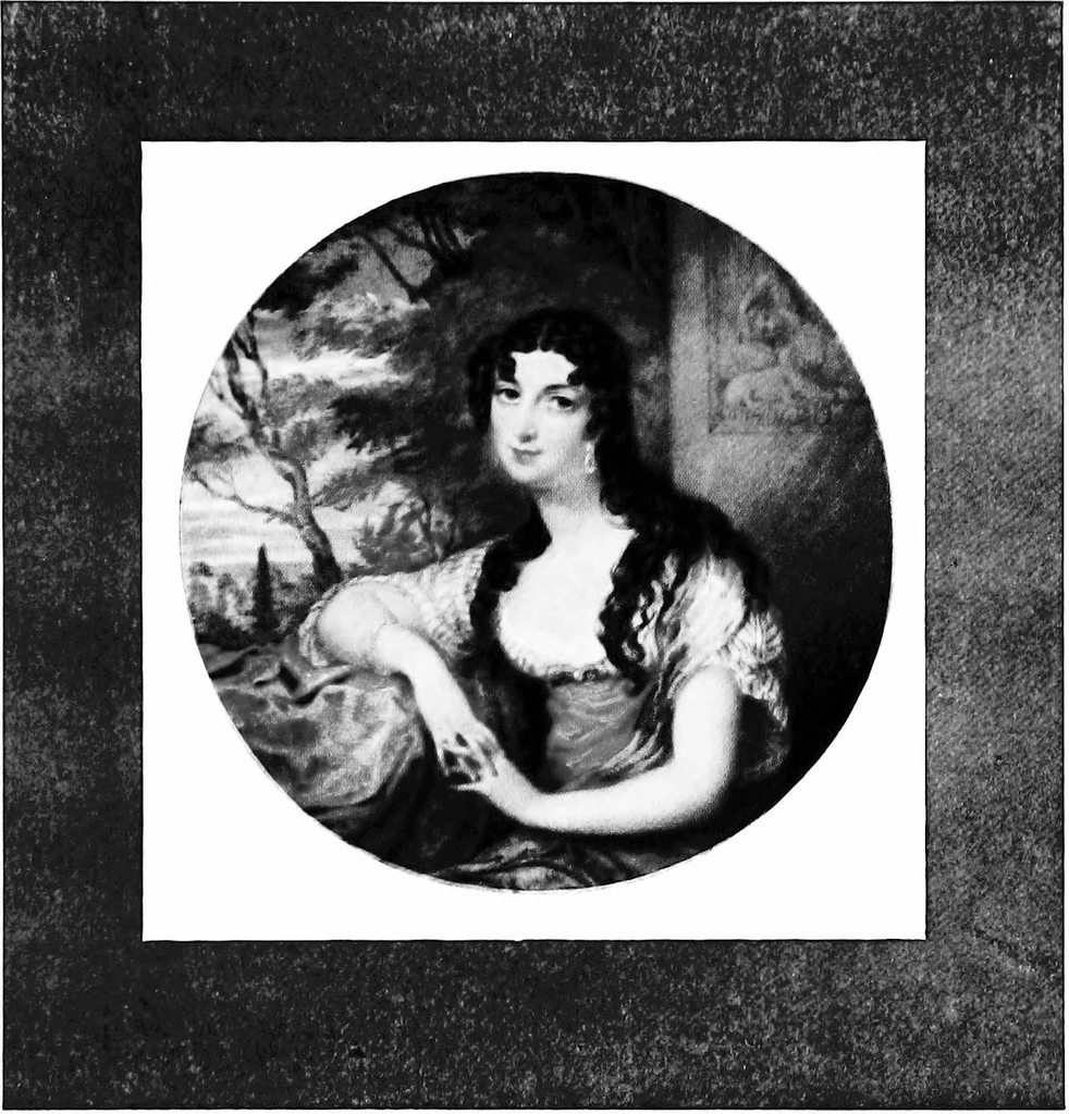 An illustration from Portrait miniatures;, 1910, leaf 110