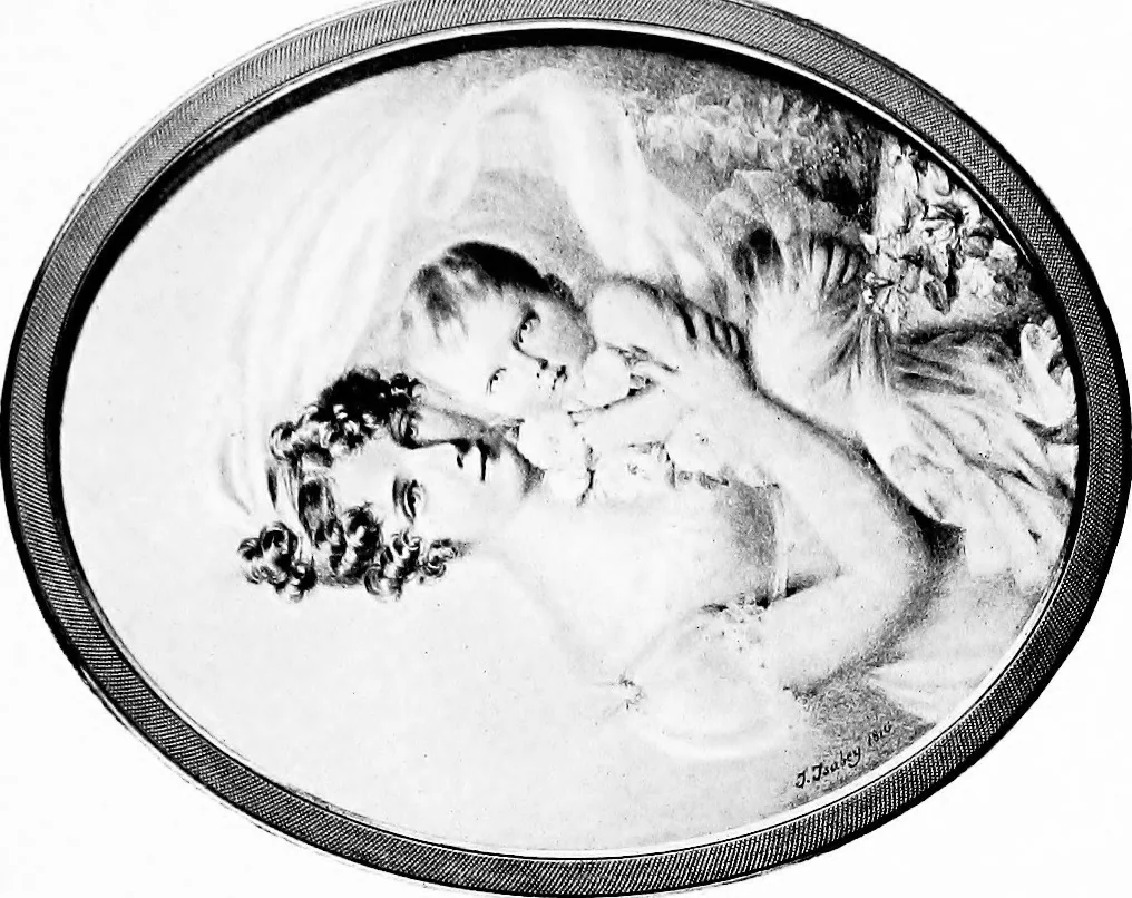 An illustration from Portrait miniatures;, 1910, leaf 128