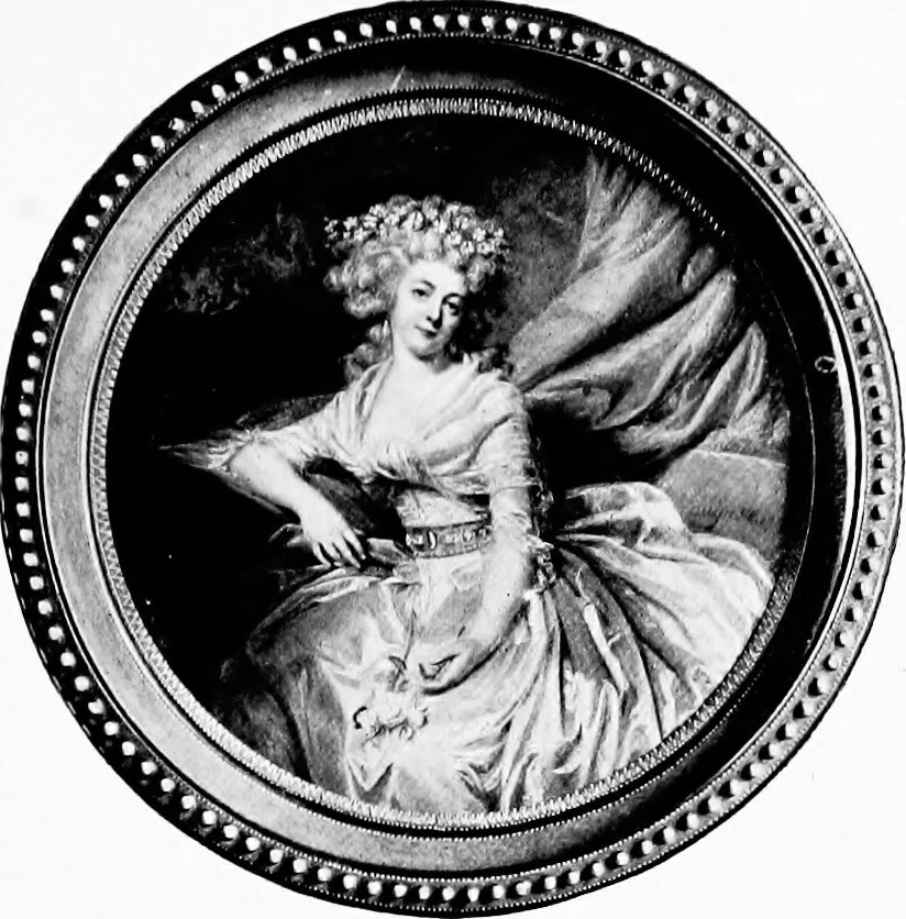 An illustration from Portrait miniatures;, 1910, leaf 130
