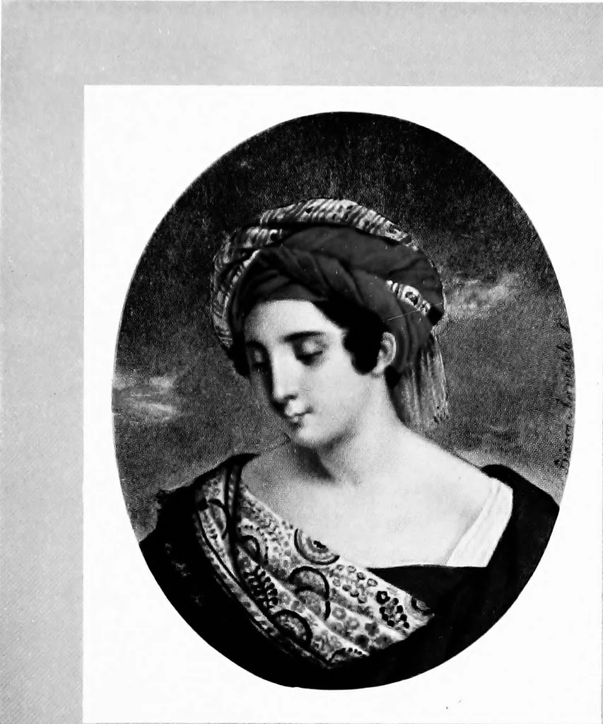 An illustration from Portrait miniatures;, 1910, leaf 136