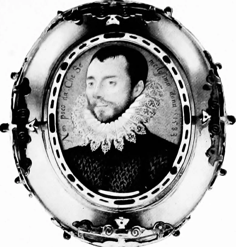 An illustration from Portrait miniatures;, 1910, leaf 48