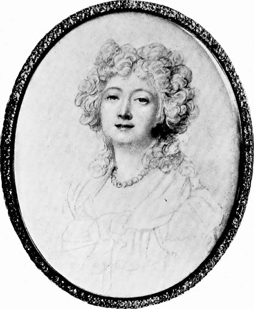 An illustration from Portrait miniatures;, 1910, leaf 66
