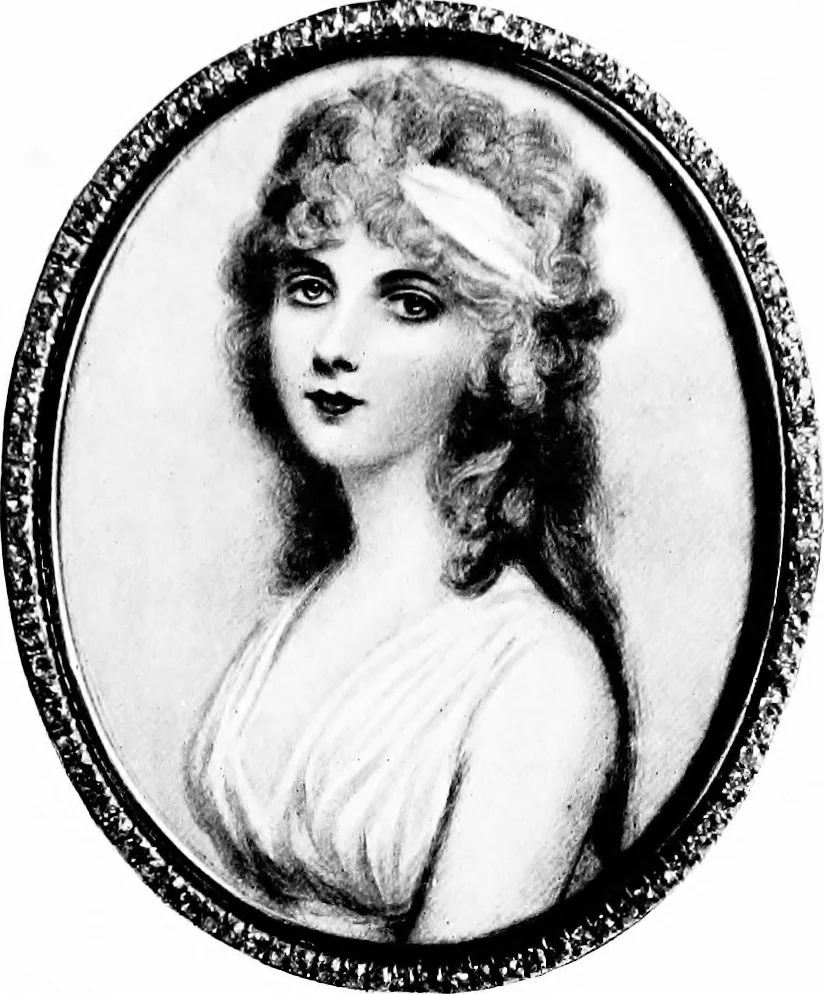 An illustration from Portrait miniatures;, 1910, leaf 90