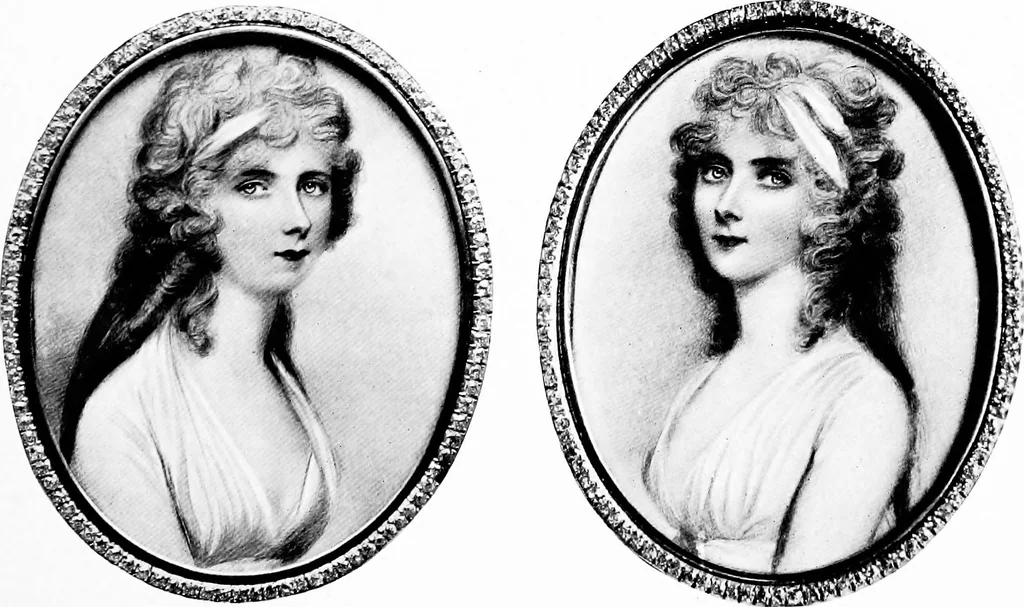 An illustration from Portrait miniatures;, 1910, leaf 90