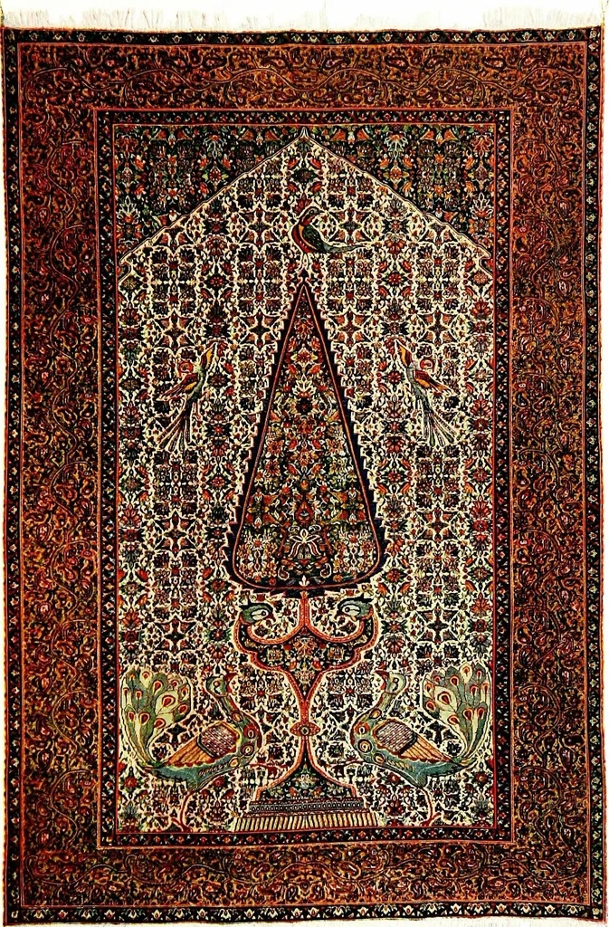 An illustration from Rugs, oriental and occidental, antique and modern. A handbook for ready reference, 1901, leaf 187