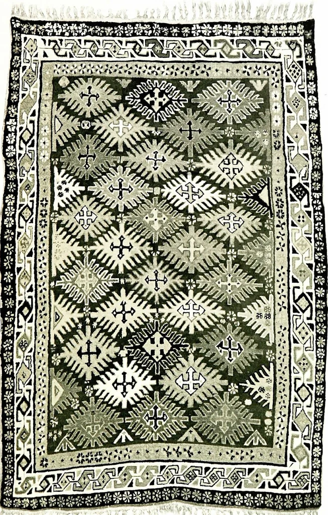 An illustration from Rugs, oriental and occidental, antique and modern. A handbook for ready reference, 1901, leaf 197