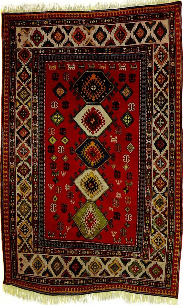 An illustration from Rugs, oriental and occidental, antique and modern. A handbook for ready reference, 1901, leaf 49