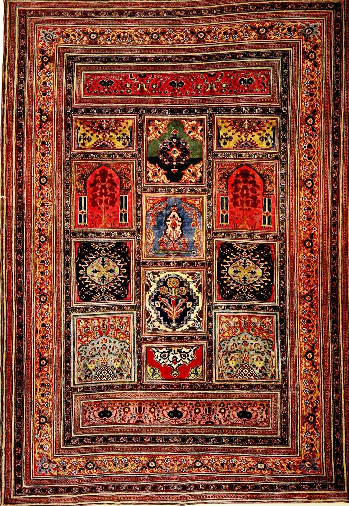 An illustration from Rugs, oriental and occidental, antique and modern. A handbook for ready reference, 1901, leaf 8