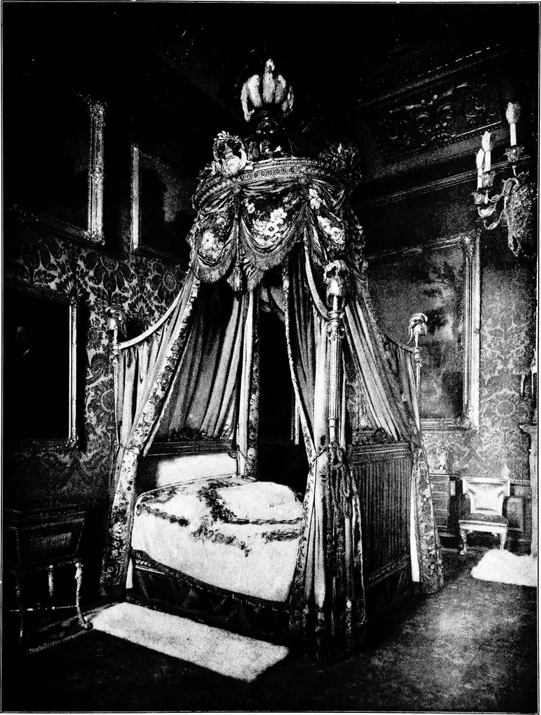 An illustration from The room beautiful; a collection of interior illustrations showing decoration and furnishing details of the important furnishing periods, 1915, leaf 126