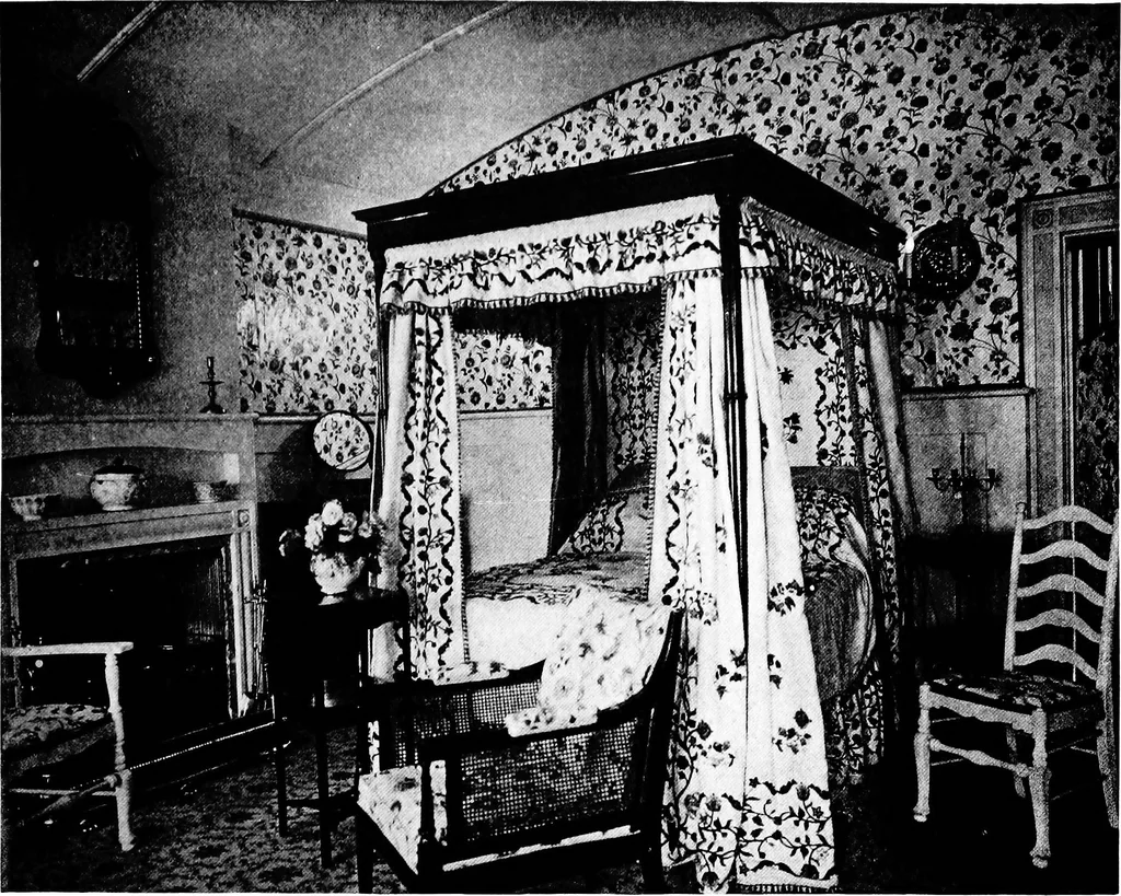 An illustration from The room beautiful; a collection of interior illustrations showing decoration and furnishing details of the important furnishing periods, 1915, leaf 164