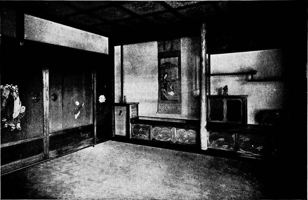An illustration from The room beautiful; a collection of interior illustrations showing decoration and furnishing details of the important furnishing periods, 1915, leaf 20