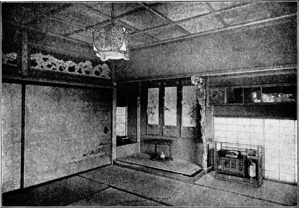 An illustration from The room beautiful; a collection of interior illustrations showing decoration and furnishing details of the important furnishing periods, 1915, leaf 22