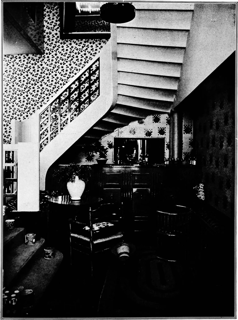 An illustration from The room beautiful; a collection of interior illustrations showing decoration and furnishing details of the important furnishing periods, 1915, leaf 226