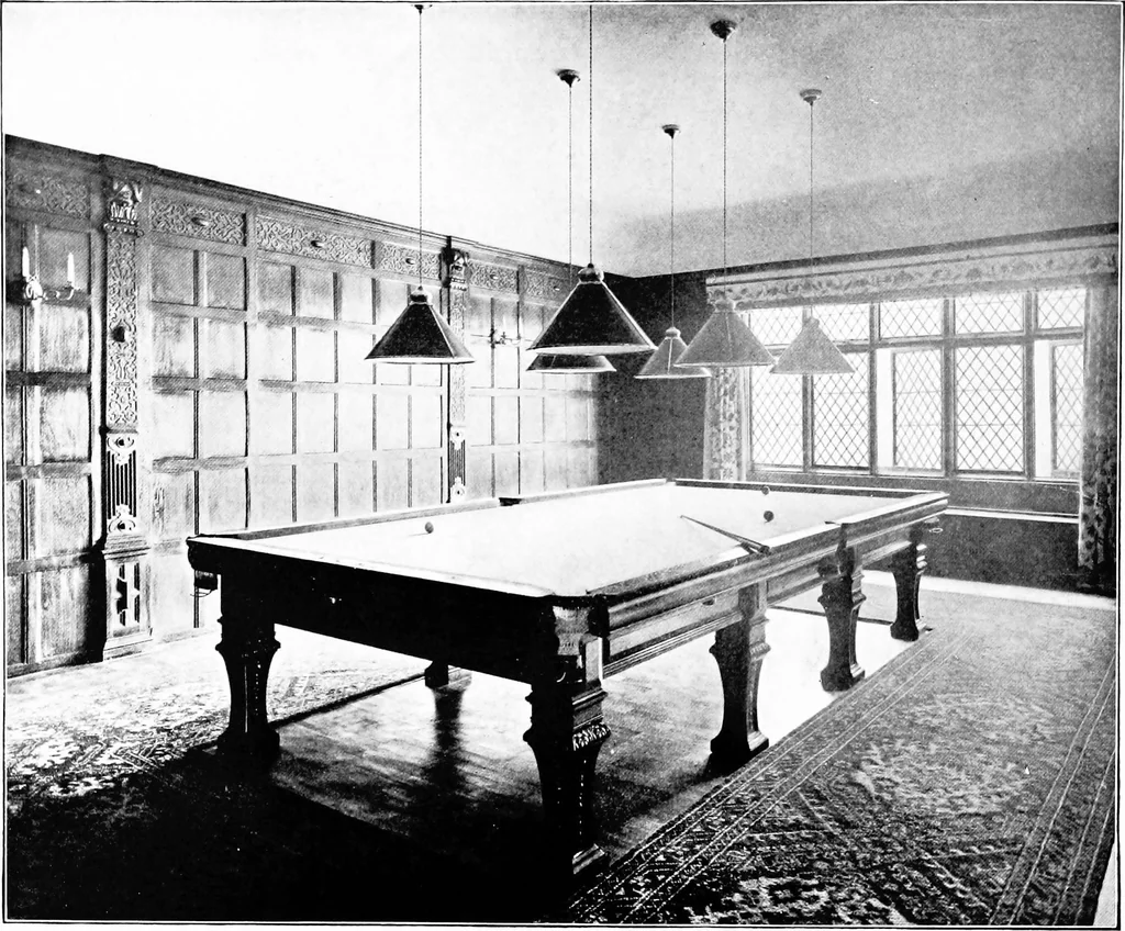 An illustration from The room beautiful; a collection of interior illustrations showing decoration and furnishing details of the important furnishing periods, 1915, leaf 245