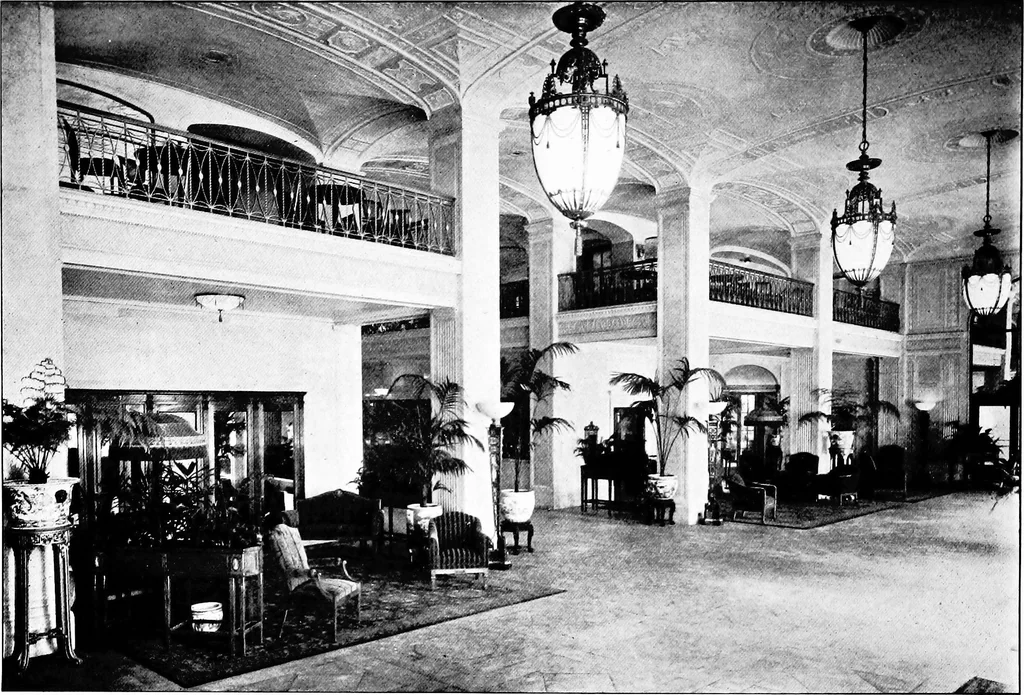 An illustration from The room beautiful; a collection of interior illustrations showing decoration and furnishing details of the important furnishing periods, 1915, leaf 263