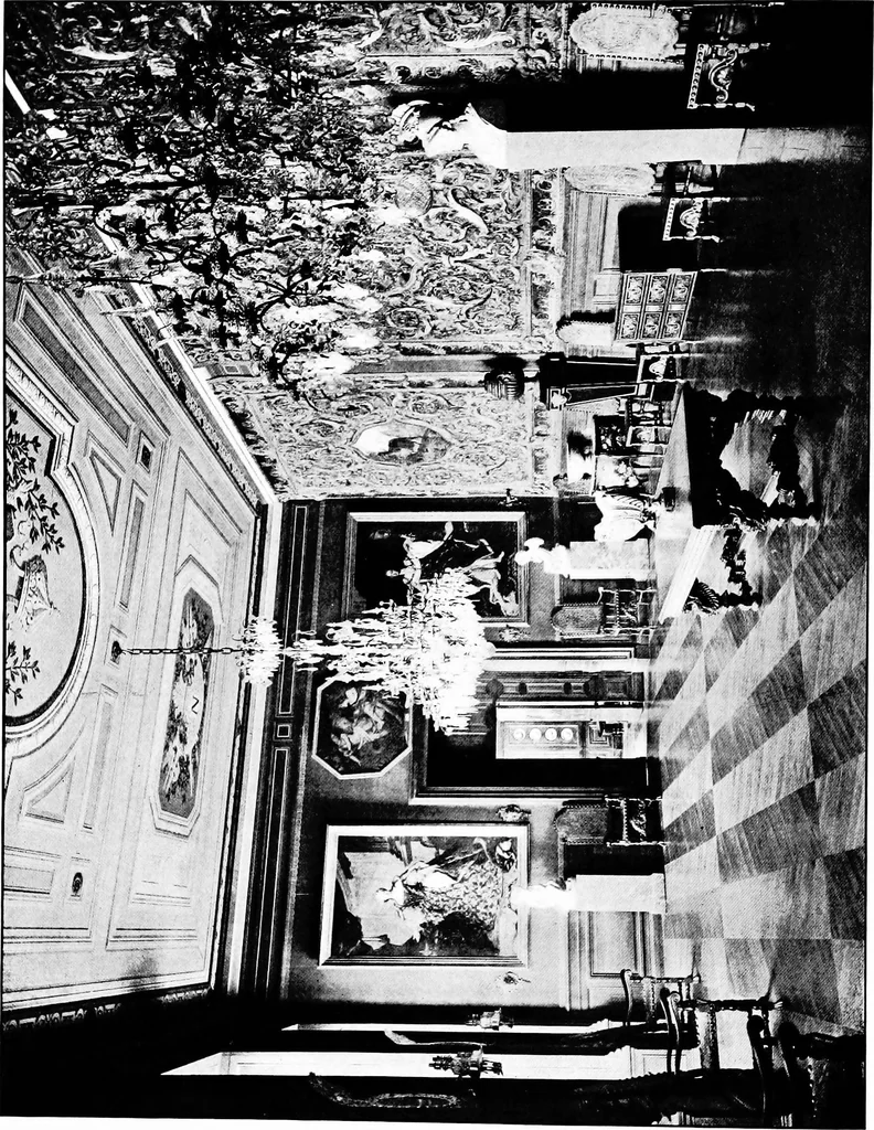 An illustration from The room beautiful; a collection of interior illustrations showing decoration and furnishing details of the important furnishing periods, 1915, leaf 79
