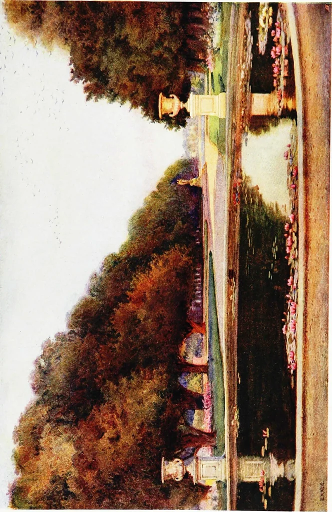 An illustration from The gardens of England in the southern & western counties, 1907, leaf 165