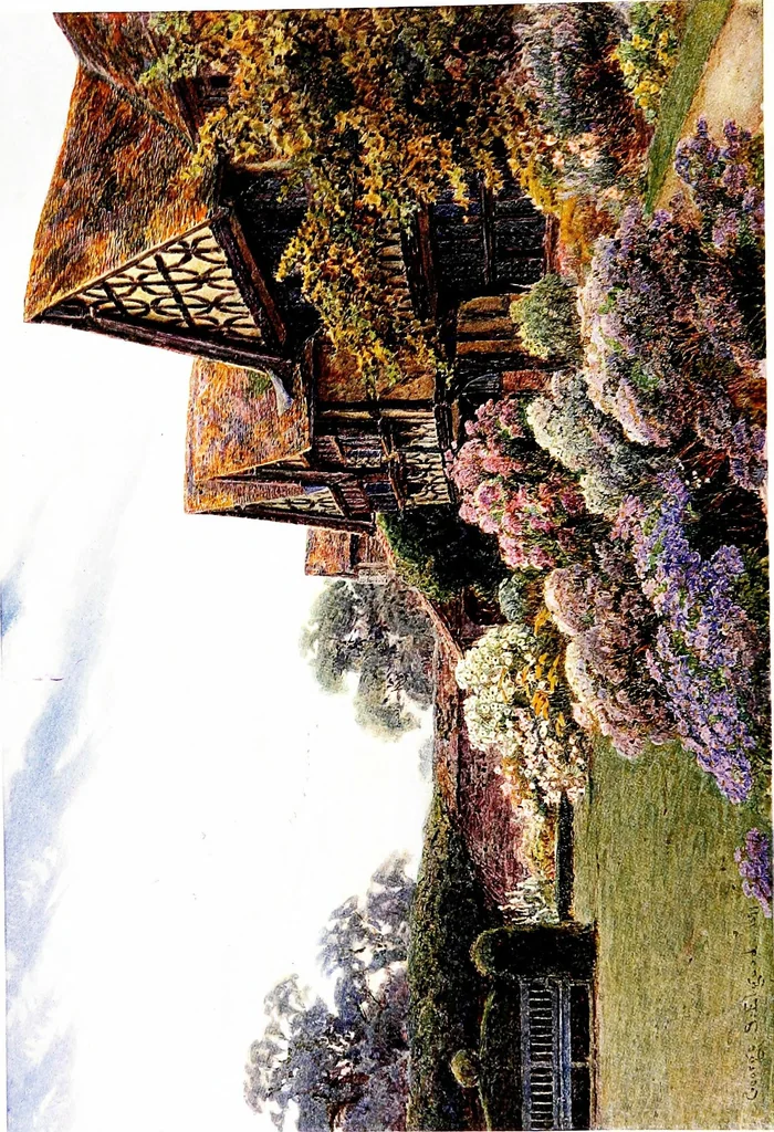 An illustration from The gardens of England in the southern & western counties, 1907, leaf 30