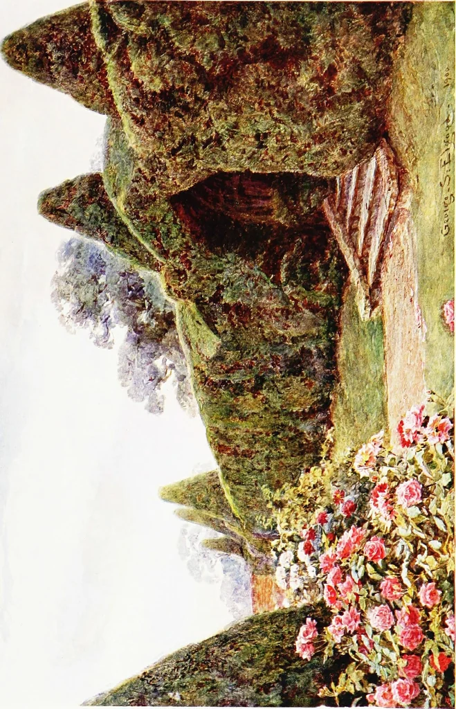 An illustration from The gardens of England in the southern & western counties, 1907, leaf 91