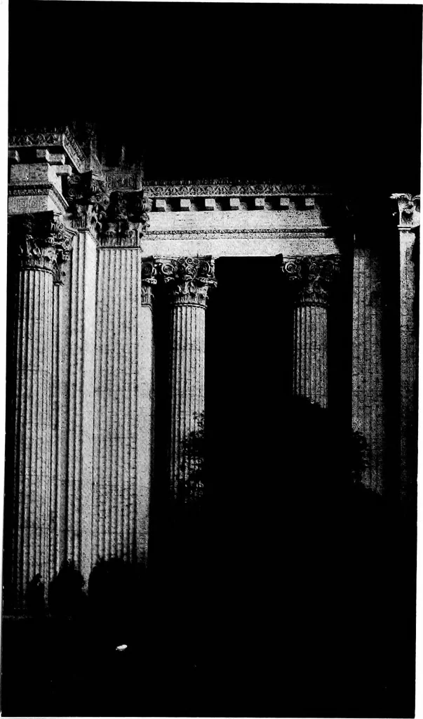 An illustration from The art of the exposition : personal impressions of the architecture, sculpture, mural decorations, color scheme & other aesthetic aspects of the Panama-Pacific International Exposition, 1915, leaf 150