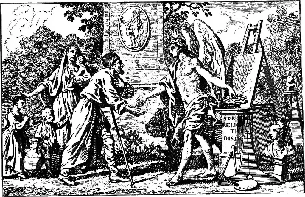 An illustration from The Society of artists of Great Britain, 1760-1791; the Free society of artists, 1761-1783 ; a complete dictionary of contributors and their work from the foundation of the societies to 1791, 1907, leaf 370